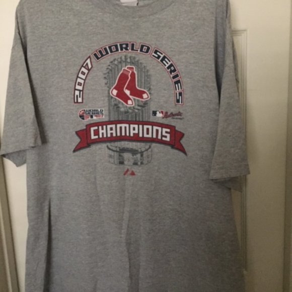 Men's Boston Red Sox 2007 World Series Championship T-shirt XXL, AAA Brand - Picture 1 of 6